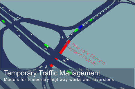 Temporary Traffic Management Models for temporary highway works and diversions